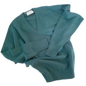 Ballantyne Men's  V-neck Cashmere Sweater Size 44"